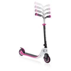 Paspirtukas Globber Flow 125 Foldable, baltas-rožinis, 473-162 kaina ir informacija | Globber Sportas, laisvalaikis, turizmas | pigu.lt