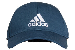 Кепка Adidas Bball Cap Cot, синяя цена и информация | Мужские шарфы, шапки, перчатки | pigu.lt