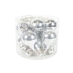 LED lempučių girlianda, sidabrinė цена и информация | Праздничные декорации | pigu.lt