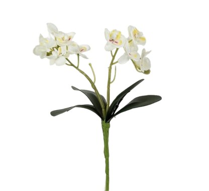 Dirbtinė gėlė orchidėjų šaka kaina ir informacija | Dirbtinės gėlės | pigu.lt