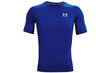 Marškinėliai vyrams Under Armor Heatgear Armor Short Sleeve M 1361518400, mėlyni kaina ir informacija | Vyriški marškinėliai | pigu.lt