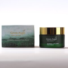 Крем для лица GREEN ANGEL SEAWEED & COLLAGEN, 50 мл цена и информация | Кремы для лица | pigu.lt