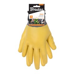 Перчатки защитные DESERT латекс 9 цена и информация | Рабочие перчатки | pigu.lt
