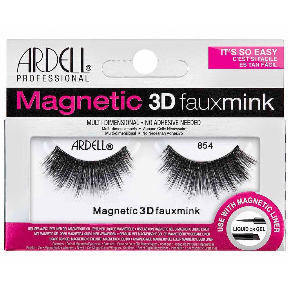 Magnetinės Ardell Blakstienos Magnetic 3D fauxmink 854 цена и информация | Priklijuojamos blakstienos, blakstienų rietikliai | pigu.lt