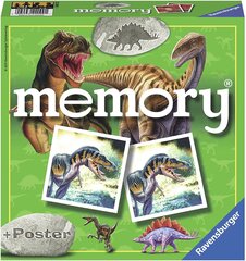 Игра Memory - Dinosaurs Ravensburger 22099 цена и информация | Настольные игры, головоломки | pigu.lt