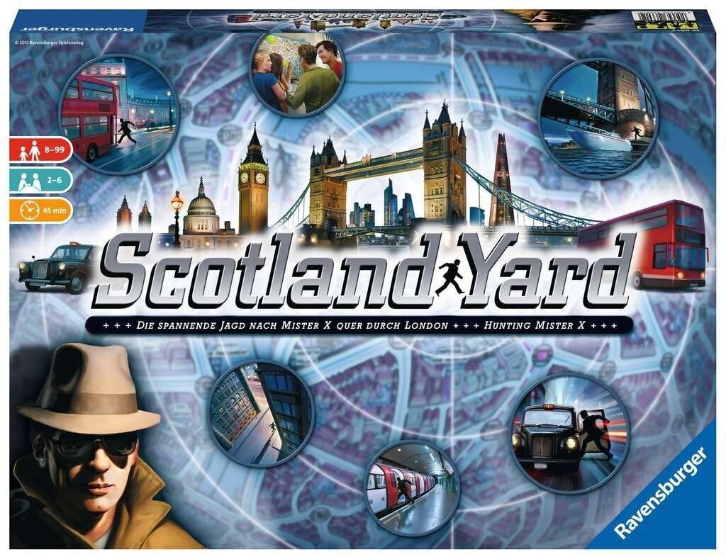 Žaidimas Scotland Yard, 26780 kaina ir informacija | Stalo žaidimai, galvosūkiai | pigu.lt