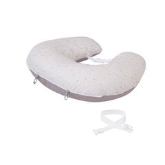 Maitinimo pagalvė ir kūdikio lizdelis Clevamama ClevaCushion™ Grey, 3013 kaina ir informacija | Maitinimo pagalvės | pigu.lt