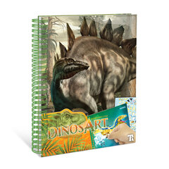 Творческая книга Dinos Art Sticker-by-Number, 15202 цена и информация | Развивающие игрушки | pigu.lt