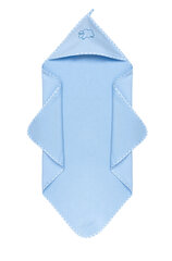Полотенце Sensillo с капюшоном, махровое, синее, барашек, 80x80, 4153 цена и информация | Товары для купания | pigu.lt