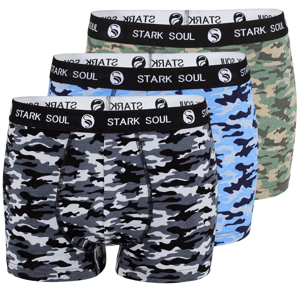 Apatiniai vyrams Stark Soul 1016 Men's boxershort hipster 3 vnt цена и информация | Trumpikės | pigu.lt