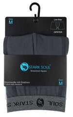 Мужское нижнее белье Stark Soul 1017, мужские боксеры - хипстеры, темно - серые цена и информация | Трусы | pigu.lt