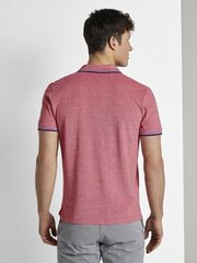 Vyriški polo marškinėliai Tom Tailor 1016150*21334, raudoni kaina ir informacija | Vyriški marškinėliai | pigu.lt