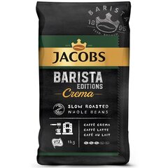 Kavos pupelės JACOBS BARISTA CREMA, rinkinys 2x1kg цена и информация | Кофе, какао | pigu.lt