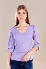 Moteriška palaidinė Hailys Monique TSP*01, levandų spalvos kaina ir informacija | Marškinėliai moterims | pigu.lt