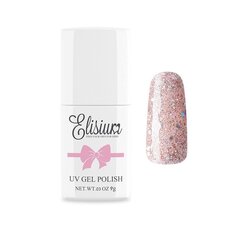 Hibridinis nagų lakas Elisium UV Gel Polish 078 Elegant Gold, 8ml kaina ir informacija | Nagų lakai, stiprintojai | pigu.lt