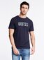 Marškinėliai vyrams Guess Jeans, mėlyni kaina ir informacija | Vyriški marškinėliai | pigu.lt