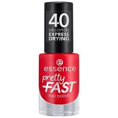 Nagų lakas Essence Pretty Fast 5 ml, 03 Ready Steady Red kaina ir informacija | Nagų lakai, stiprintojai | pigu.lt