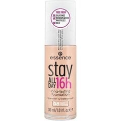 Skystas makiažo pagrindas Essence Stay All Day 16H 30 ml, 08 Soft Vanilla kaina ir informacija | Makiažo pagrindai, pudros | pigu.lt