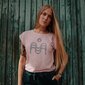 Marškinėliai moterims Marat MNP24009*02, rožiniai цена и информация | Marškinėliai moterims | pigu.lt