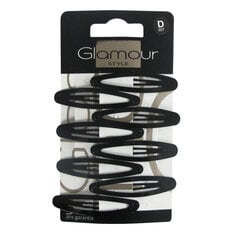 Plaukų segtukų rinkinys Glamour, 8vnt. kaina ir informacija | Plaukų aksesuarai | pigu.lt