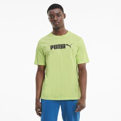 Marškinėliai vyrams Puma, žali kaina ir informacija | Vyriški marškinėliai | pigu.lt