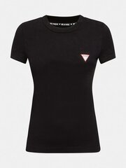 Marškinėliai moteriški Guess W1RI04*JBLK, m JBLK kaina ir informacija | Marškinėliai moterims | pigu.lt