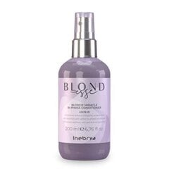 Kondicionierius Inebrya Blondesse Blonde Miracle Bi-Phase 200ml kaina ir informacija | Inebrya Kvepalai, kosmetika | pigu.lt