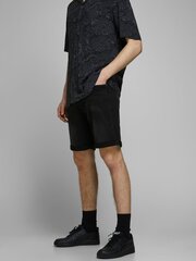 Мужские шорты Jack&Jones 12166274*01, черные цена и информация | Мужские шорты | pigu.lt