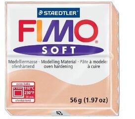 Моделин Fimo Soft телесный (Skin light) 56г цена и информация | Принадлежности для рисования, лепки | pigu.lt