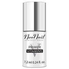 Nagų lako pagrindas NeoNail Primer Vitamins, 7,2 ml цена и информация | Средства для маникюра и педикюра | pigu.lt