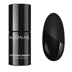 Hibridinis nagų lakas Neonail UV Gel, Top Shine Bright, 7,2 ml kaina ir informacija | Nagų lakai, stiprintojai | pigu.lt