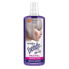 Spalvą suteikiantis plaukų purškiklis Venita Trendy Spray, 11 Silver Dust, 200ml kaina ir informacija | Plaukų dažai | pigu.lt