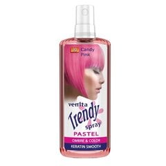 Spalvą suteikiantis plaukų purškiklis Venita Trendy Spray, 30 Candy Pink, 200 ml kaina ir informacija | Plaukų dažai | pigu.lt