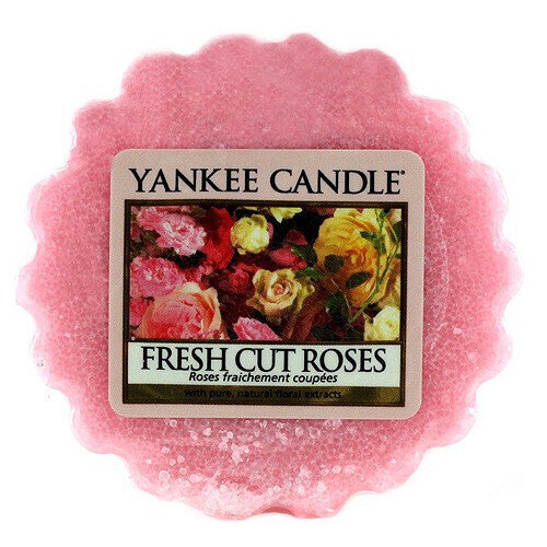 Yankee Candle žvakė Roses 22 g цена и информация | Žvakės, Žvakidės | pigu.lt