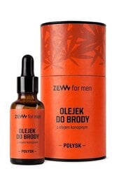 Масло для бороды Zew For Men, 30 мл цена и информация | Косметика и средства для бритья | pigu.lt