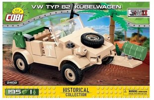 Kонструктор Cobi VW тип 82 Kübelwagen, 195 ч. цена и информация | Конструкторы и кубики | pigu.lt