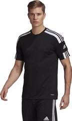 Marškinėliai vyrams Adidas, juodi kaina ir informacija | Futbolo apranga ir kitos prekės | pigu.lt