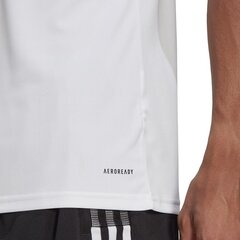 Futbolo marškinėliai Adidas Squadra 21 JSY, XXL, balti kaina ir informacija | Futbolo apranga ir kitos prekės | pigu.lt
