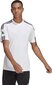 Vyriški marškinėliai Adidas Squadra 21 GN5726, balti цена и информация | Futbolo apranga ir kitos prekės | pigu.lt