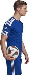 Мужская футболка с короткими рукавами Adidas Squadra 21 Jersey GK9154, синий цена и информация | Футбольная форма и другие товары | pigu.lt