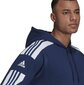 Vyriškas džemperis Adidas Squadra 21 Sweat Hoody GT6636, tamsiai mėlynas kaina ir informacija | Futbolo apranga ir kitos prekės | pigu.lt