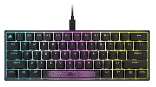 Клавиатура Corsair K65 RGB MINI, CHERRY MX Red, US цена и информация | Клавиатуры | pigu.lt