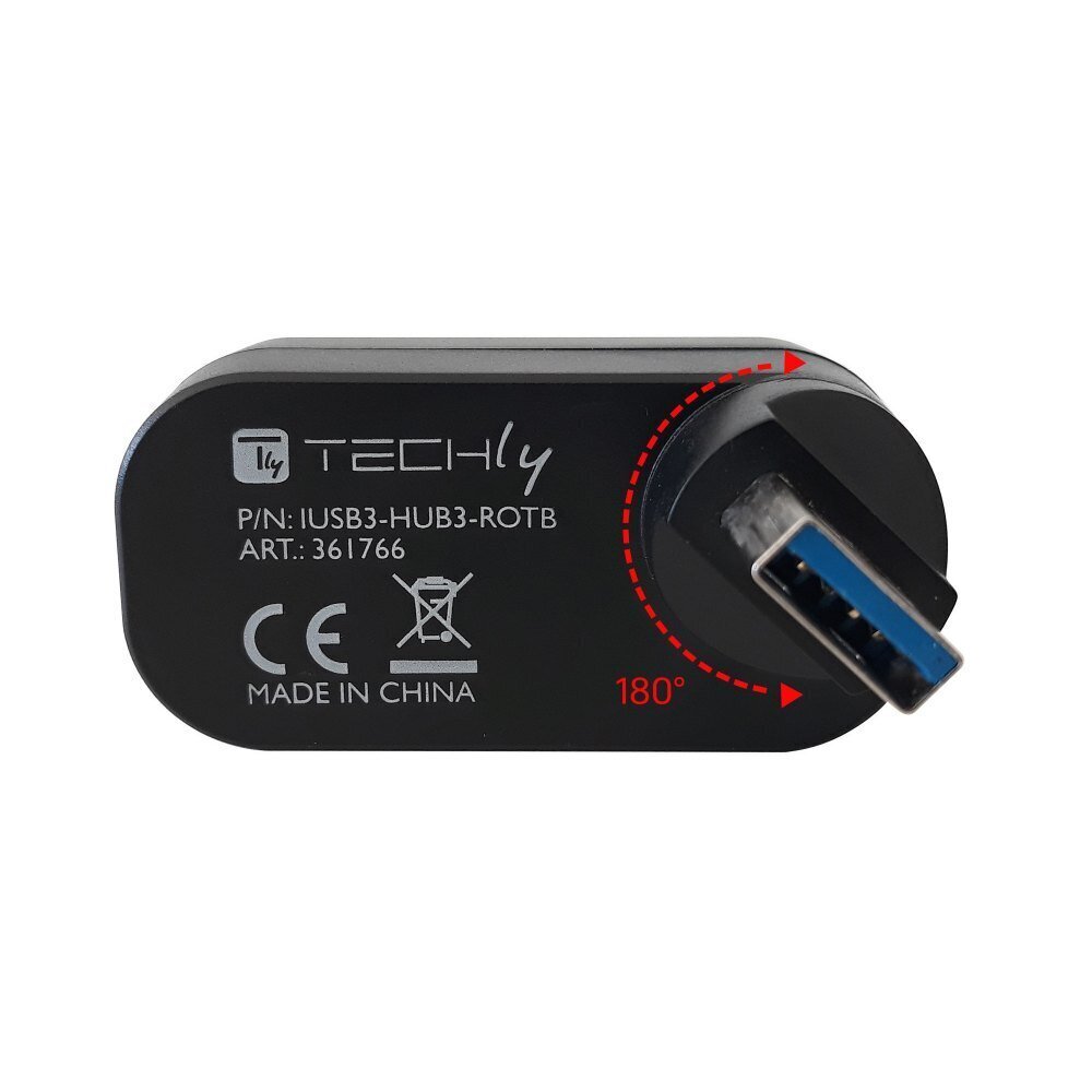 Techly 361766 kaina ir informacija | Adapteriai, USB šakotuvai | pigu.lt