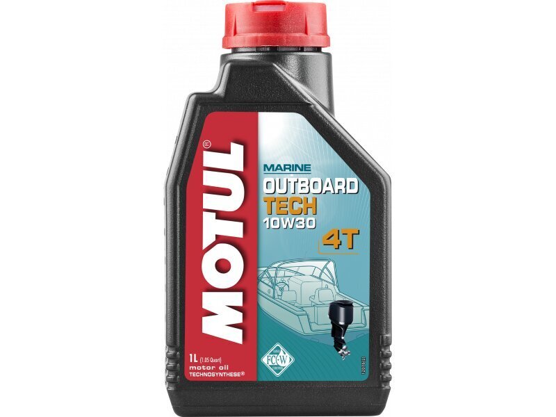 Alyva MOTUL OUTBOARD TECH 4T 10W30 1ltr (106453) kaina ir informacija | Kitos alyvos | pigu.lt