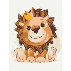Рисование по номерам Король лев, 15x20 цена и информация | Живопись по номерам | pigu.lt