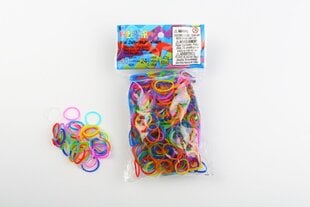 Rainbow Loom-Purple gumos 600vnt. kaina ir informacija | Žaislai mergaitėms | pigu.lt
