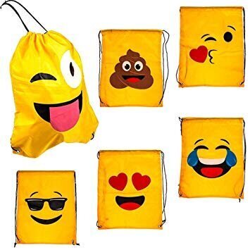 Šlepetės krepšys 42 x 34 cm Emocija kaina ir informacija | Kuprinės mokyklai, sportiniai maišeliai | pigu.lt