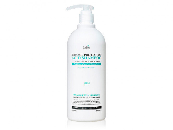 Šampūnas La'Dor Damaged Protector Acid pH 4.5, 900 ml kaina ir informacija | Šampūnai | pigu.lt