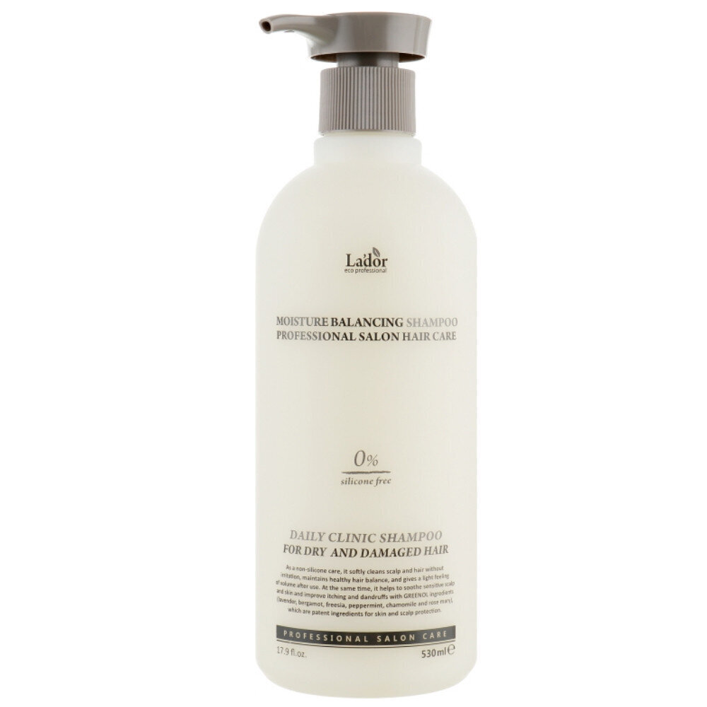 Drėkinantis atkuriantis šampūnas La'Dor Balancing, 530 ml kaina ir informacija | Šampūnai | pigu.lt