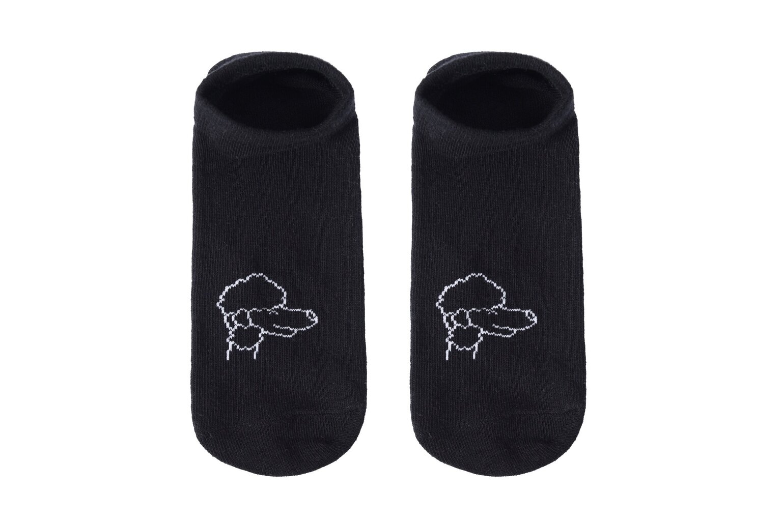 Unisex labai trumpos kojinės be Snazzy ST-05, šuniukai, 5 vnt. juodos цена и информация | Vyriškos kojinės | pigu.lt